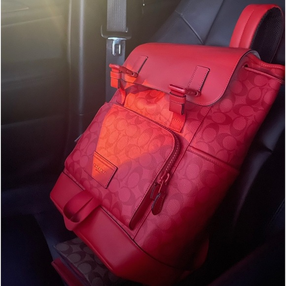 Coach Track Backpack In Signature
Canvas in rare color - Picture 6 of 6